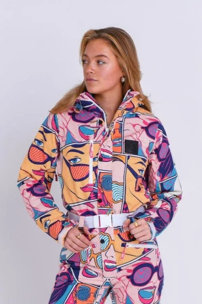 Oosc Comic Book Candy Ski Suit In Multi