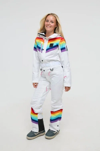 Oosc Rainbow Road Ski Suit In Multi