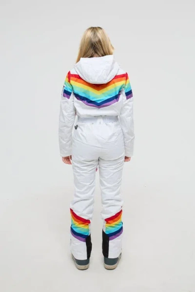 Oosc Rainbow Road Ski Suit In Multi