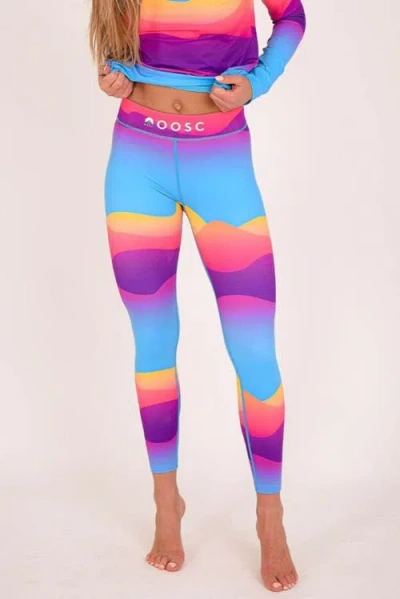 Oosc Base Layer Leggings In Multi