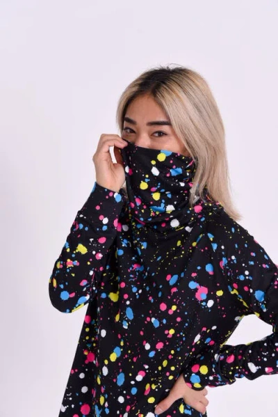 Oosc High Neck Baselayer Top In Multi