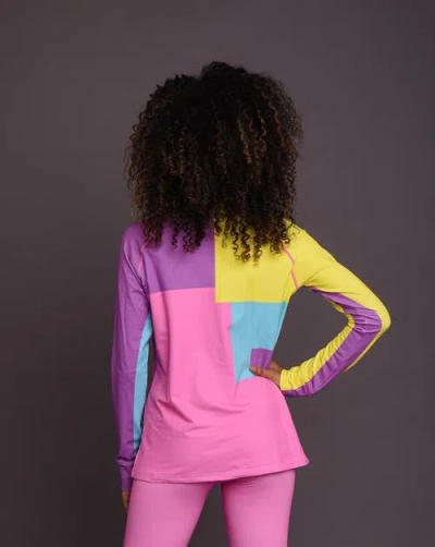 Oosc High Neck Baselayer Top So Fetch In Multi