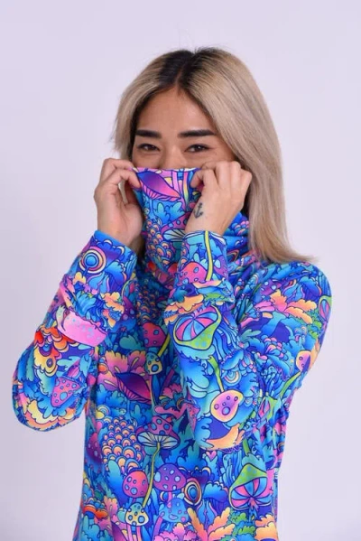 Oosc High Neck Baselayer Top In Multi