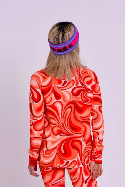 Oosc Baselayer Top In Orange