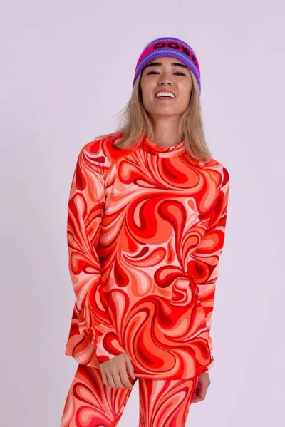 Oosc Baselayer Top In Orange