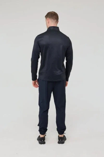 Oosc Elite Activewear 1/4 Zip Top In Black