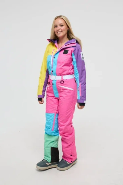 Oosc So Fetch Ski Suit In Multi