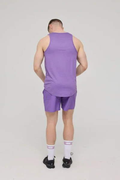 Oosc Elite Activewear Tank Purple In Purple