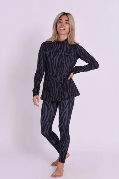 Oosc Baselayer Top In Purple