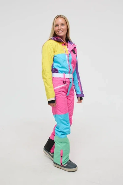 Oosc So Fetch Ski Suit In Multi