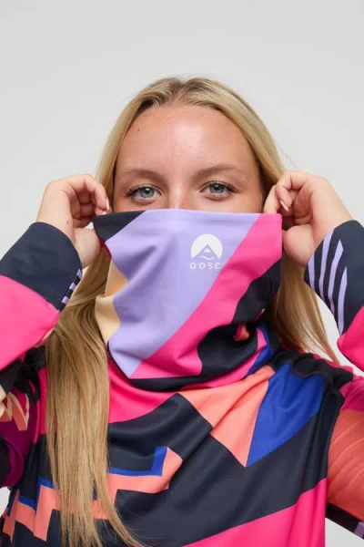 Oosc High Neck Baselayer Top Hotstepper In Multi