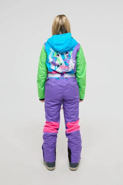 Oosc Powder Hound Ski Suit In Multi