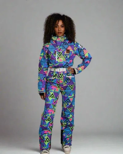 Oosc Future Shock Ski Suit In Multi