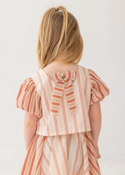 Mabel + Honey Peppermint Blush Dress In Multi