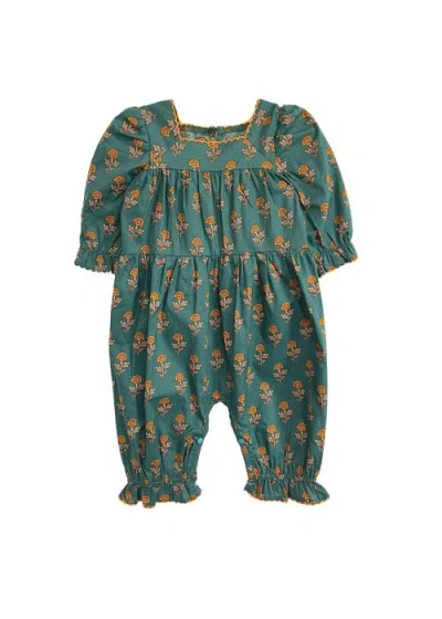 Mabel + Honey Autumn Ivy Romper In Multi