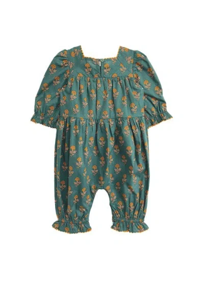 Mabel + Honey Autumn Ivy Romper In Multi