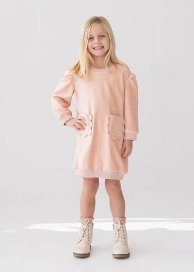 Mabel + Honey Peach Keen Dress In Pink