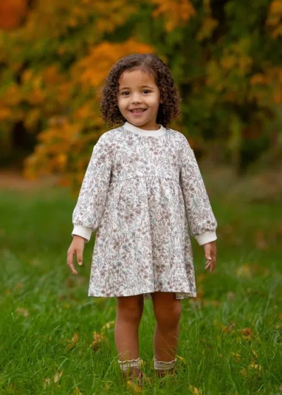 Mabel + Honey Meadow Dress In Gray