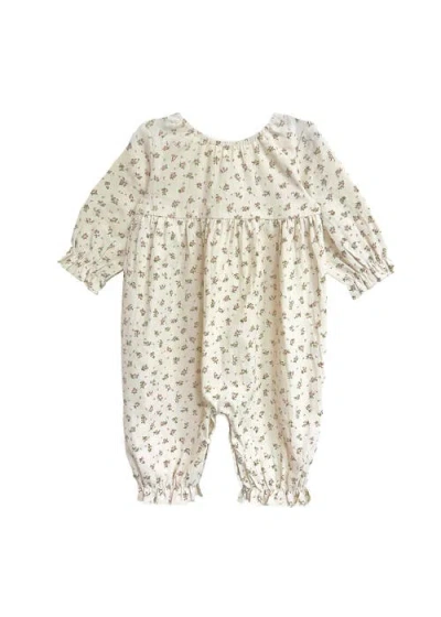 Mabel + Honey Juliette Romper In Neutral
