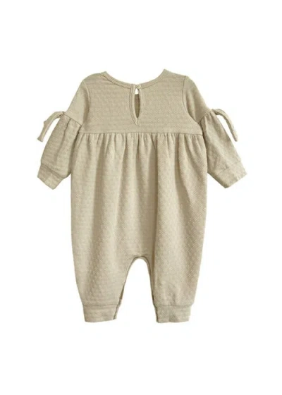 Mabel + Honey Cinnamon Sugar Romper In Brown