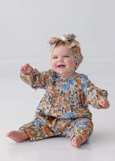 Mabel + Honey Riley Romper In Multi