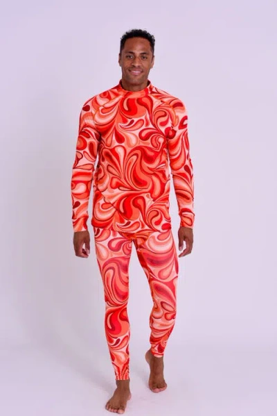 Oosc Baselayer Pant In Red