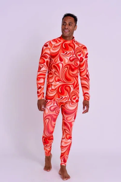 Oosc Baselayer Pant In Red