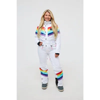 Oosc Rainbow Road Ski Suit In Multi