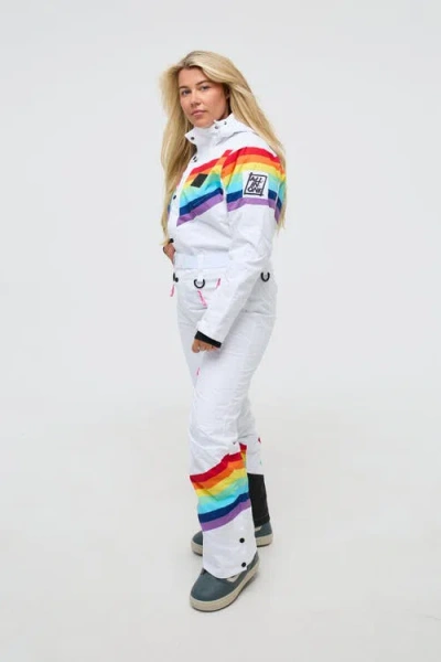 Oosc Rainbow Road Ski Suit In Multi