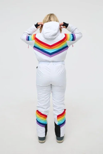 Oosc Rainbow Road Ski Suit In Multi