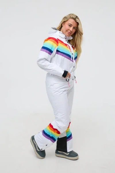 Oosc Rainbow Road Ski Suit In Multi