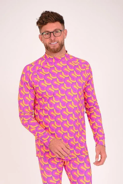 Oosc Baselayer Top In Pink