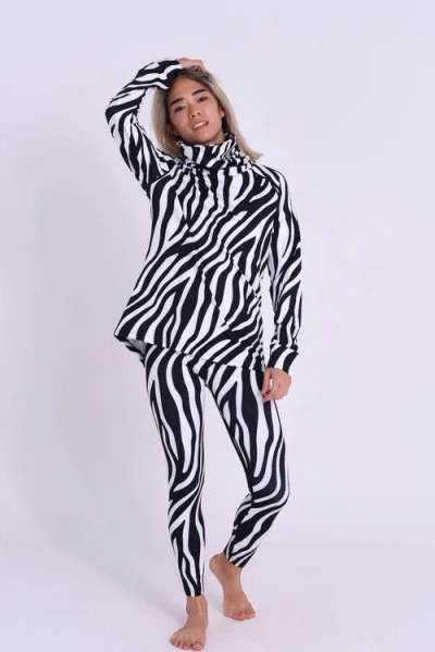 Oosc High Neck Baselayer Top In Multi