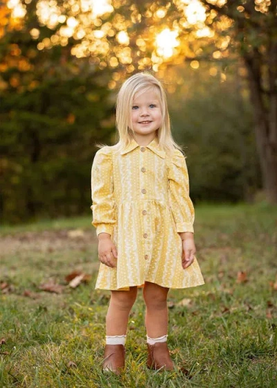 Mabel + Honey Magnolia Dress In Yellow
