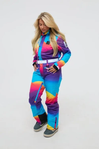 Oosc Mambo Sunset Ski Suit In Multi