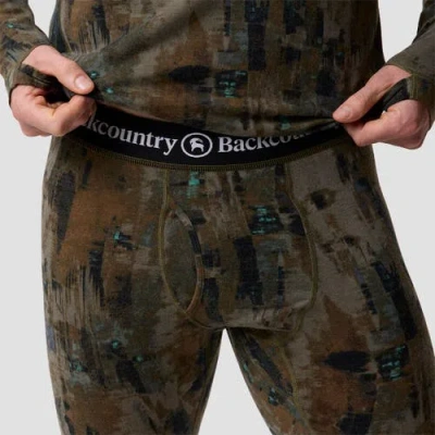 Backcountry Cedars Rws Merino Lt-wt Baselayer Bottom In Green