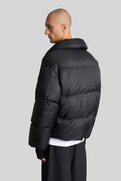 Studio Nicholson Massey Snm-1380 Puffer In Black Nylon In Black