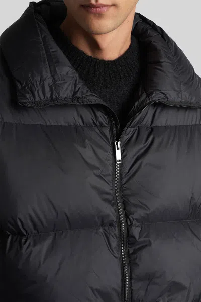 Studio Nicholson Massey Snm-1380 Puffer In Black Nylon In Black