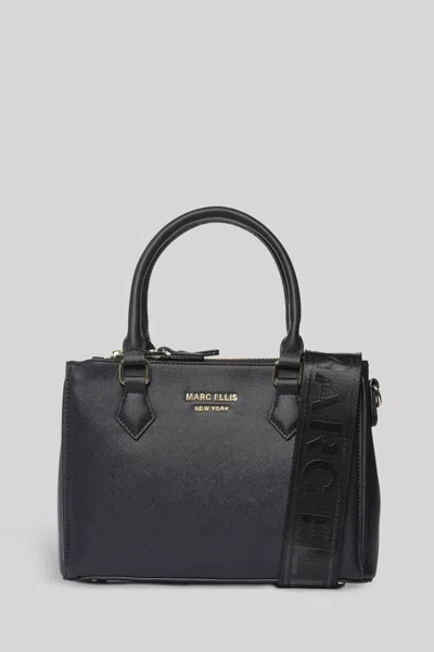 Marc Ellis Claire Shoulder Bag In Black