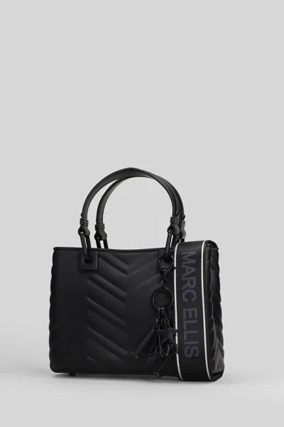 Marc Ellis Flat Krissy M Wave Shoulder Bag In Black