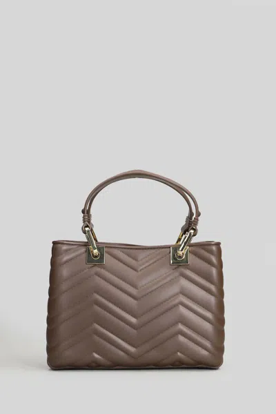 Marc Ellis Flat Krissy M Wave Shoulder Bag In Brown