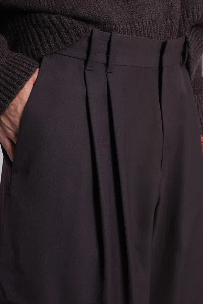 Studio Nicholson Line Snm-1185 Pants In Brown