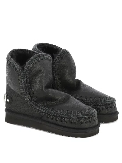 Mou Ankle Boots In Black