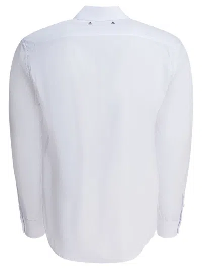 Altum Logo-embroidered Buttoned Shirt In White