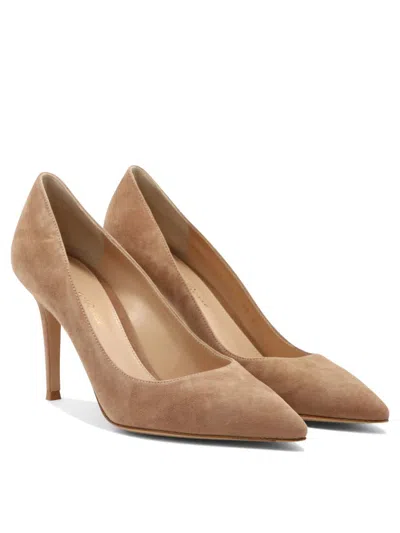 Gianvito Rossi 70mm Pointed-toe Suede Pumps In Multi