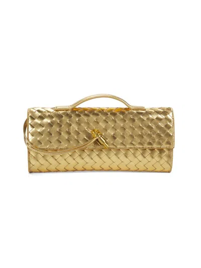 Walter Baker Women's Juliette Leather Clutch In Gold
