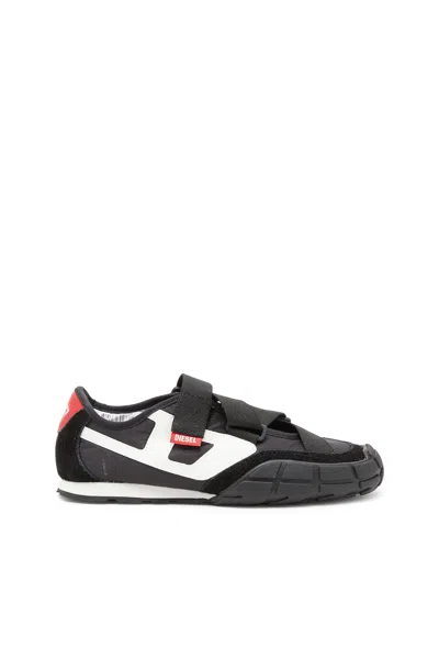 Diesel S-pagodha-tongue-free Strap Sneakers In Ripstop In Multi