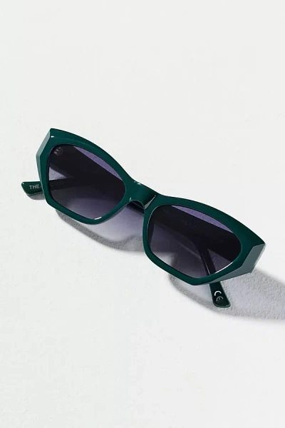 Reality Eyewear Spector Angled Sunglasses In Green
