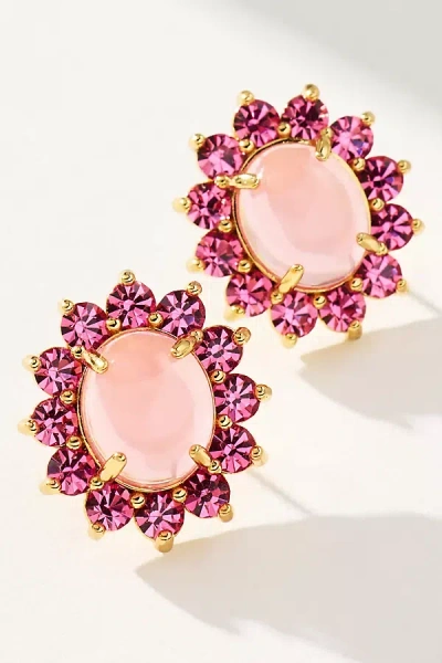 Loren Hope Georgie Stud Earrings In Pink