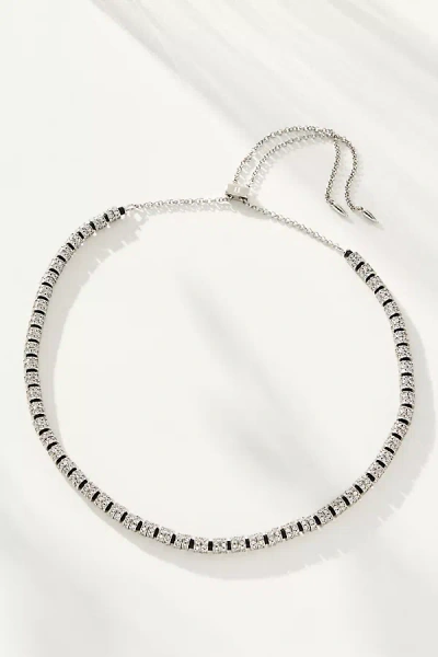 Loren Hope Manon Slider Necklace In Black